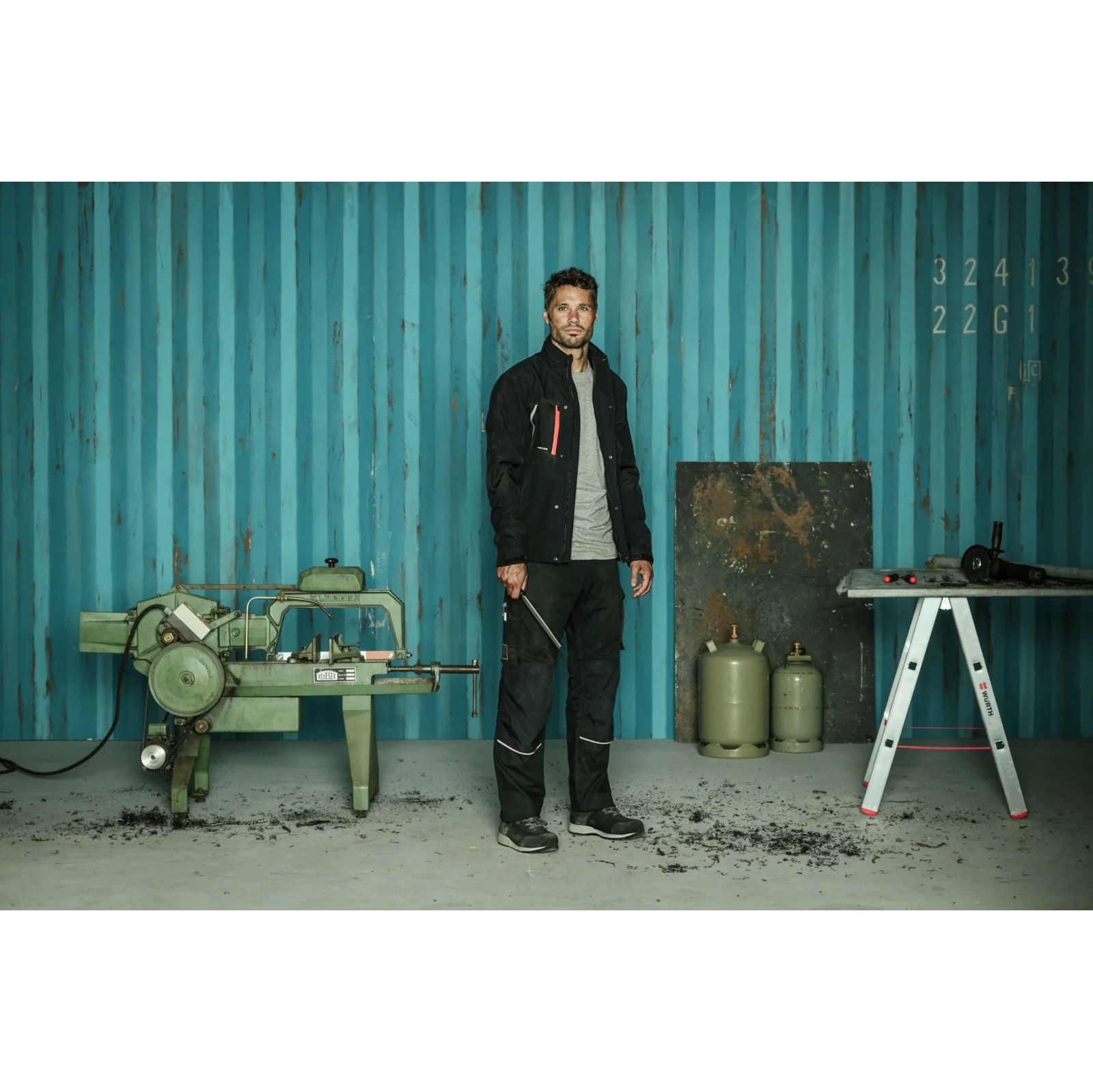 Softshelljacke Nature teerschwarz | Winddicht & bequem