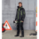 Bundhose Performance anthrazit/gelb