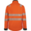Warnschutz Softshelljacke Neon EN 20471 3 orange anthrazit
