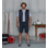 Arbeitsshorts Stretch X blau