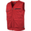 Arbeitsweste Stretch X rot