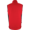 Arbeitsweste Cetus rot/anthrazit