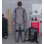 Bundhose Cetus grau/anthrazit