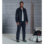 Bundjacke Star CP dunkelblau/grau