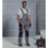 Latzhose Star CP grau/schwarz