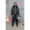 Parka Performance anthrazit/gelb