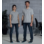 Poloshirt Job+ grau