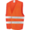 Lumen Warnschutz Weste Klasse 2 orange