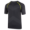 T-Shirt Performance anthrazit/gelb