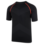 T-Shirt Performance schwarz/rot