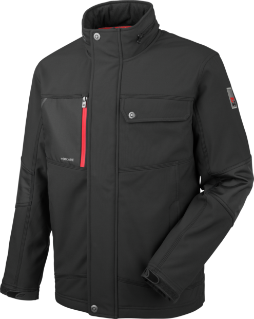 Softshelljacke Nature teerschwarz