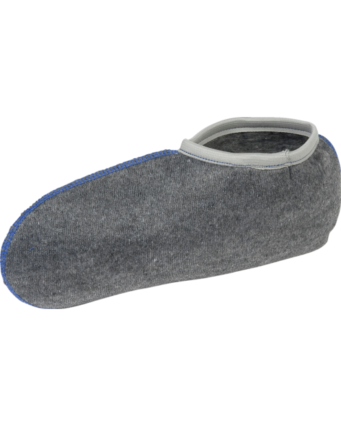 Einziehsocke Gummistiefel grau