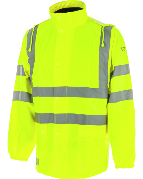 Regenjacke gelb für Straßenbau