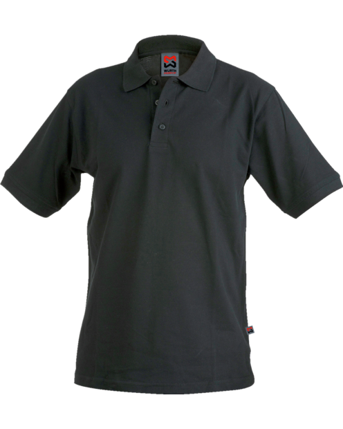 Poloshirt schwarz für Mechaniker