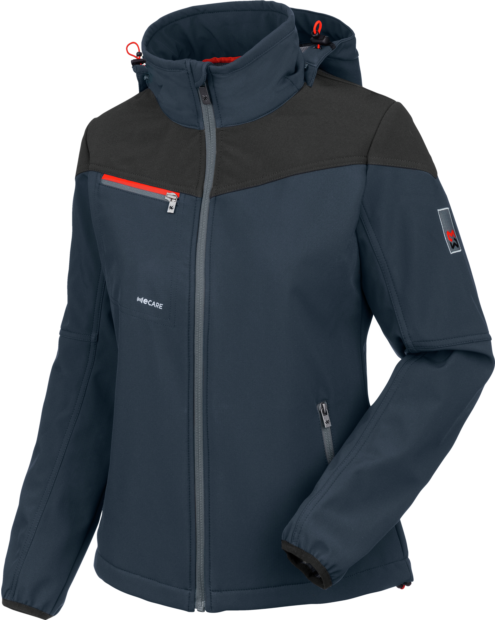 Damen Softshelljacke Stretch X blau