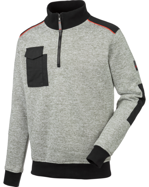 Fleece Troyer Perseus hellgrau