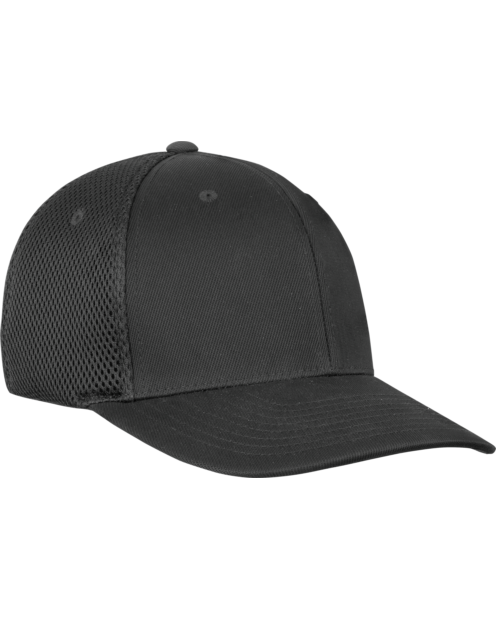 Baseball Kappe Mesh schwarz