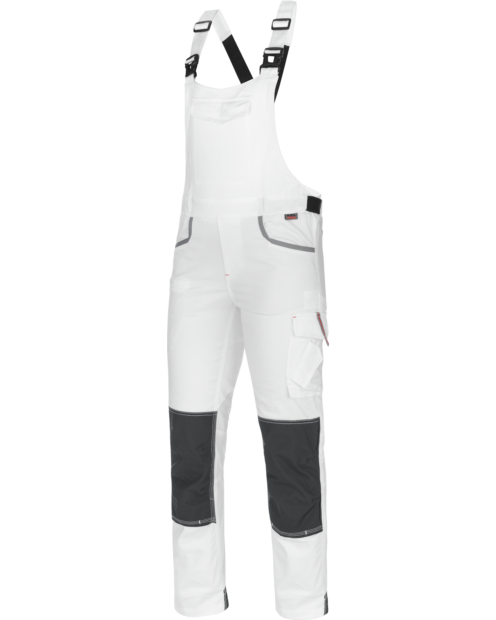 Damen Arbeitslatzhose Stretch X weiß