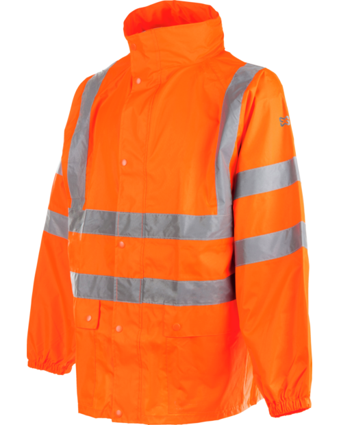 Warnschutz Regenjacke EN 20471 3.2 orange