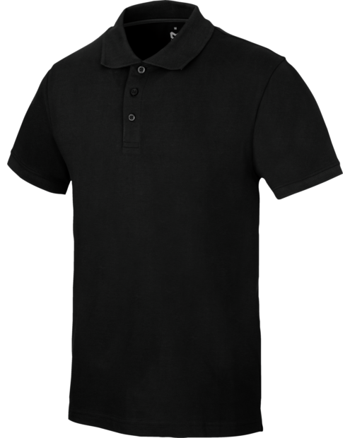 Poloshirt Job+ schwarz