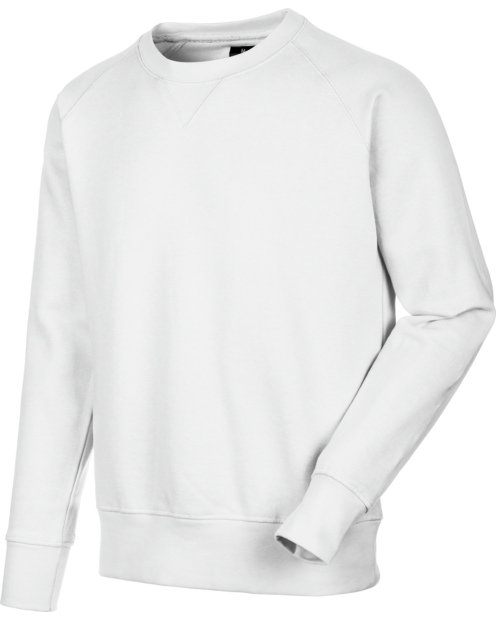 Sweatshirt Job+ weiß