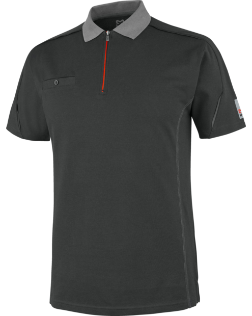 Poloshirt Stretch X anthrazit