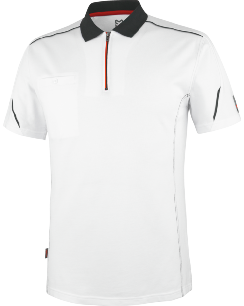 Poloshirt Stretch X weiß