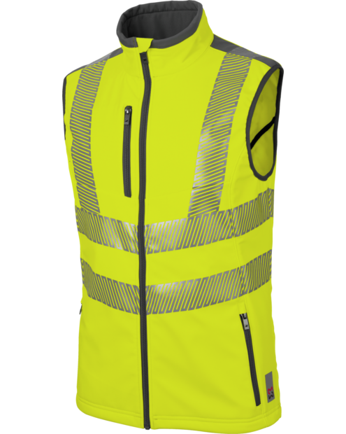 Warnschutz Weste Neon EN20471 2 gelb