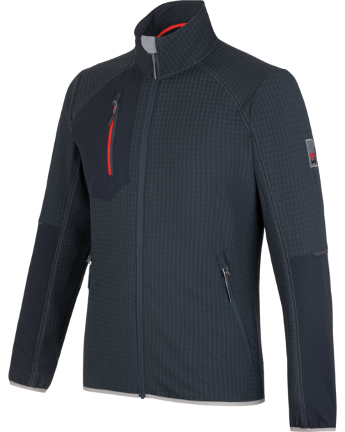 Fleecejacke Stretch X blau