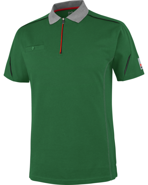 Poloshirt Stretch X grün