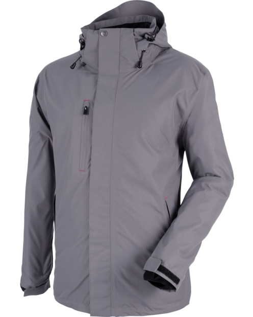 Atmungsaktiver & robuster Parka, herausnehmbare Fleecejacke, abnehmbare Kapuze