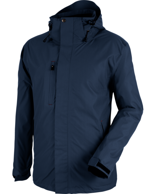 Atmungsaktive & leichte Arbeitsjacke, herausnehmbare Fleecejacke & Kapuze ausgestattet