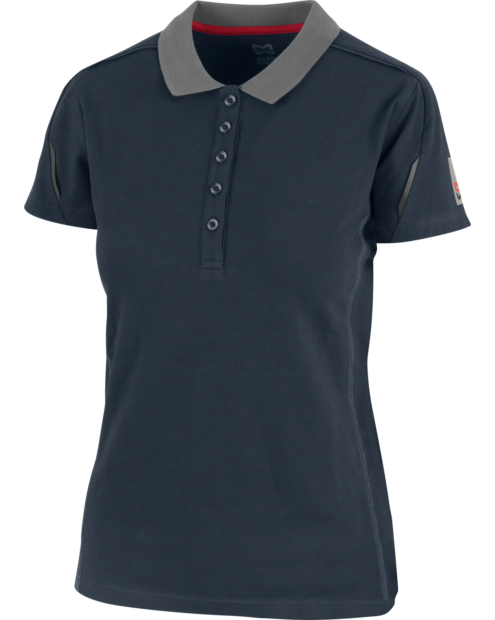 Damen Poloshirt Stretch X blau