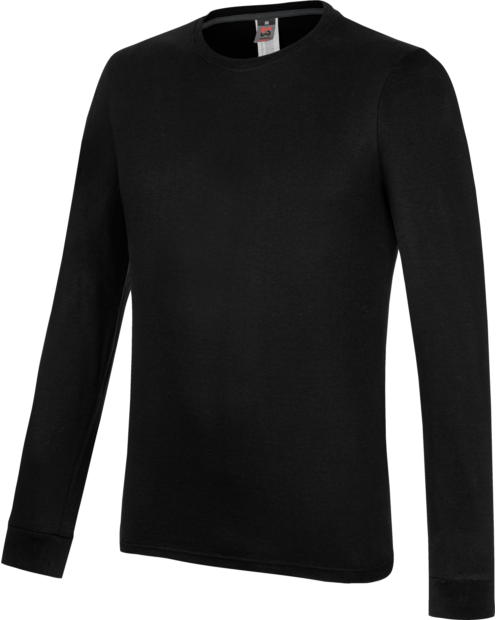 Longsleeve Job+ schwarz
