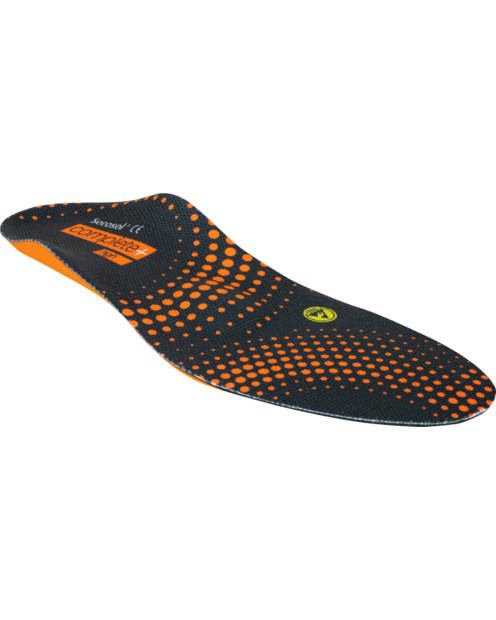 Atmungsaktive Semi-Orthopädische Einlegesohle, angenehmes Schuh-Klima, verbessert die Körperstatik