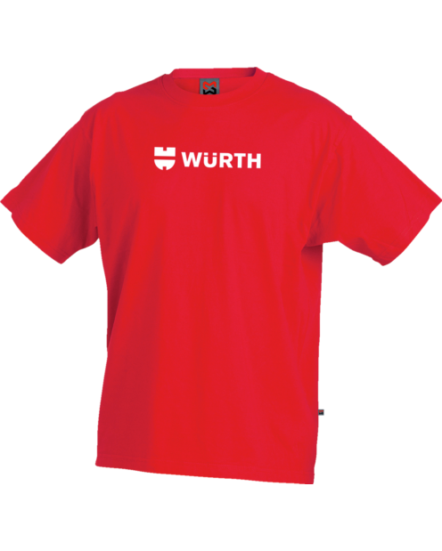 Würth Fanshop Arbeits T-Shirt rot