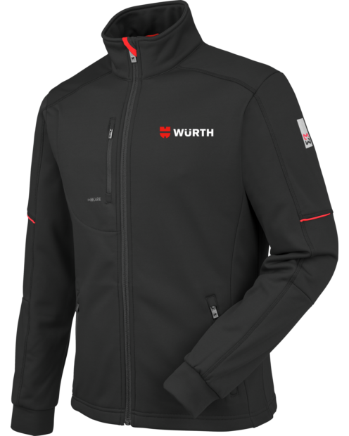 Würth Fanshop Fleecejacke One schwarz