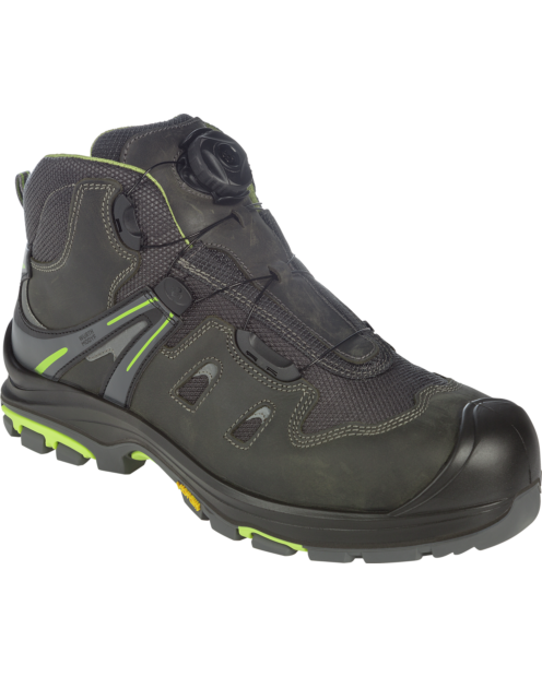 Sicherheitsstiefel S3 SRC Techno Flexitec BOA® anthrazit lemon