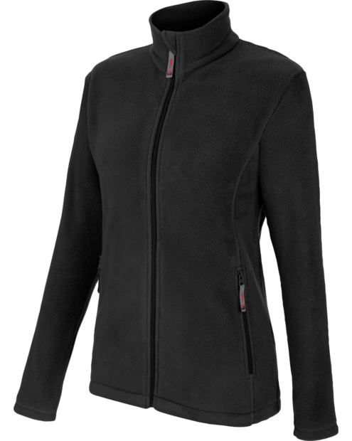 Damen Fleecejacke Job+ schwarz