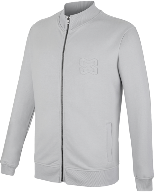 Sweatjacke X-Finity hellgrau
