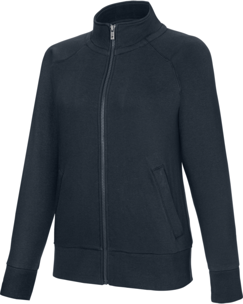 Damen Sweatjacke Job+ dunkelblau
