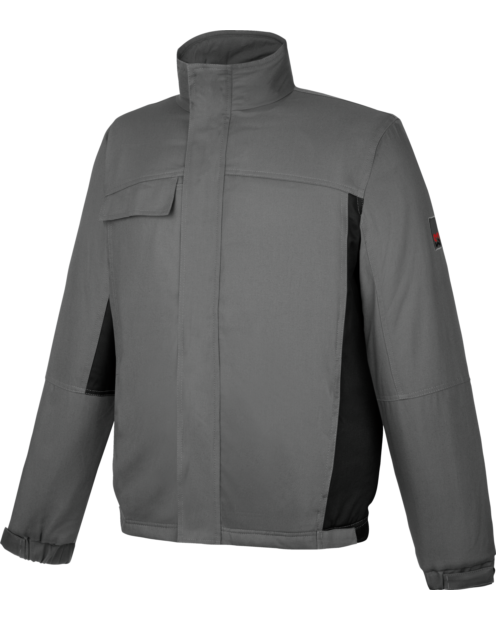 Winter Bundjacke Star CP grau schwarz