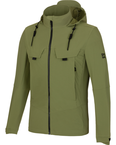 Outdoorjacke Loop Stretch olive