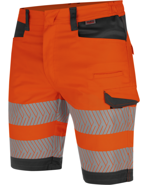 Warnschutz Shorts FLUO EN 20471 1 orange anthrazit