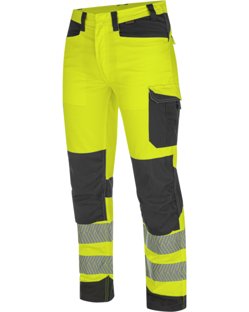 Warnschutz Bundhose FLUO EN 20471 2 gelb anthrazit