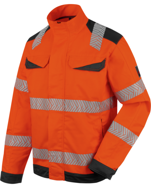 Warnschutz Bundjacke FLUO EN 20471 orange anthrazit