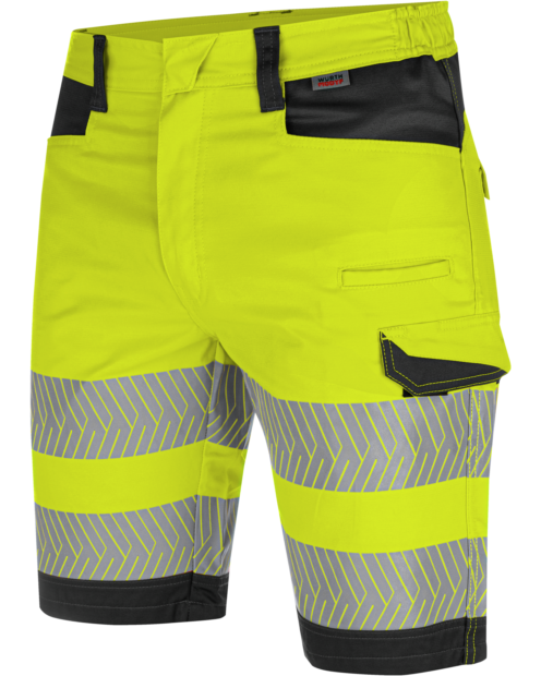 Warnschutz Shorts FLUO EN 20471 1 gelb anthrazit