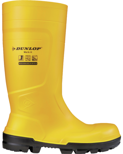Gummistiefel S5 Dunlop Work it gelb
