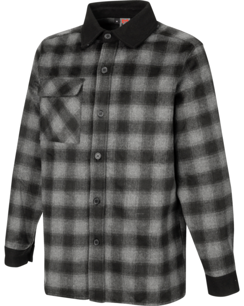 Overshirt Urban grau schwarz