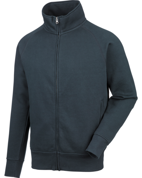 Sweatjacke Job+ dunkelblau